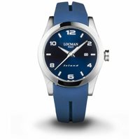 Orologio Locman Uomo Island in Acciaio 0613A02S-00BLWHSB - 0613A02S-00BLWHSB